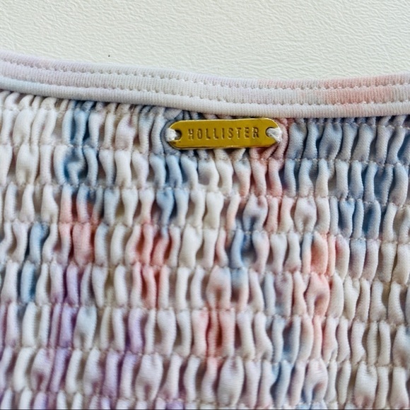 Hollister Smocked Tie Dye String Bikini Size Small - Picture 5 of 11